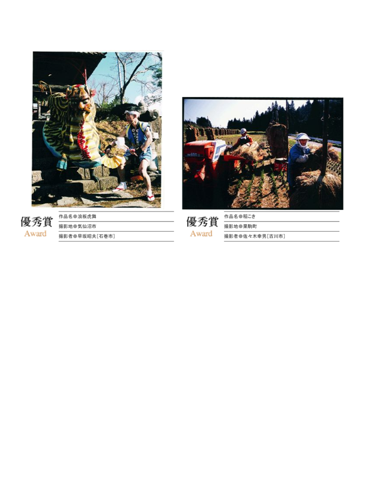 H16入選作品②