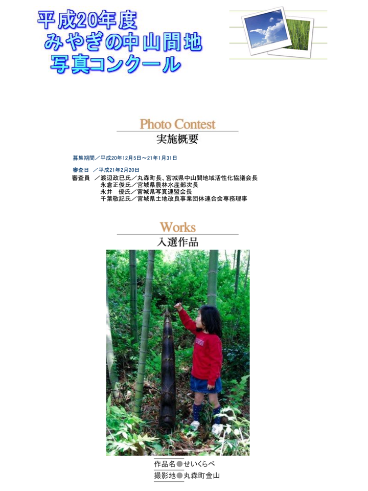 H20入選作品①