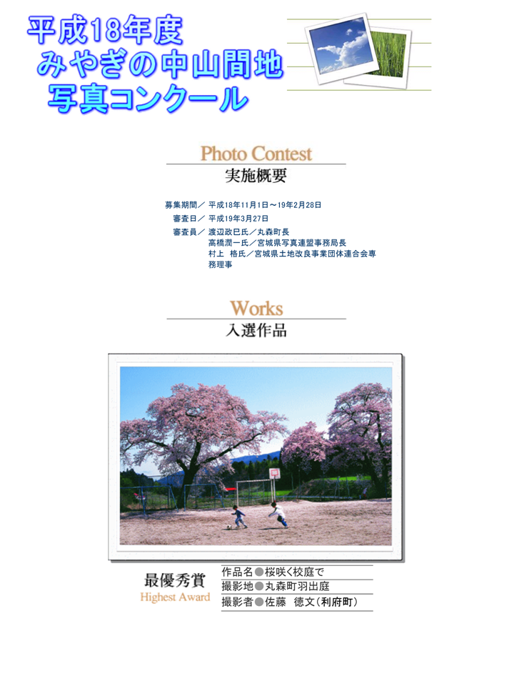 H18入選作品①