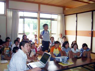 田んぼの生き物調査2008①