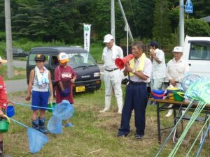 田んぼの生き物調査2010②